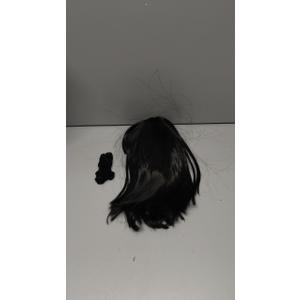 14 inches Halloween Party Short Straight Black Bob Hair Wigs