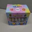 24 Colors Tie Dye Kit, Tie Dye Set for Kids, Pre-Filled Bottles, Non Toxic Permanent Fabric Dye Art Set, Easy DIY Fabric Art - Create Fun (24 Colors)