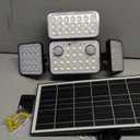 Aialun Solar Lights Dual Motion Sensor Outdoor Waterproof IP65,Real 5000mAh 292 LEDs 3600lm Bright 8500K 4 Heads Solar Security Flood Lights,Remote Control,3 Modes for Backyard,Garage,Patio