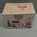 Montessori Toys for 6-12 Months, Baby Toys 6-12-18 Months with Montessori Baby Blocks Toy, Pull String Toy, Shape Sorting Baby Development Toys for 6+ Month Girls Boys Birthday Chiristmas Gifts (Colorful)