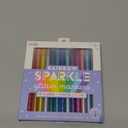 Ooly Rainbow Sparkle Glitter Markers Set of 15, Includes 5 Pastel & 10 Classic Color Markers, Glittery & Sparkling Marker for Kids, 2mm Nib for Medium Sized Lines - GLITTER VARIETY PACK