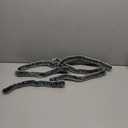 Watayo 6 Pcs Christmas Village Hedges, 14" Extra Length Flexible Sisal Hedge, Winter Micro Landscape Xmas Village Decor Accessories for DIY Snow Scenes, Craft Display, Table Decoration