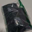 IUGA Bikini Tops for Women Adjustable Cross Back Swim Top Quick Dry Bathing Suit Tops High Neck Swim Bra UPF 50+ (Medium, Black)