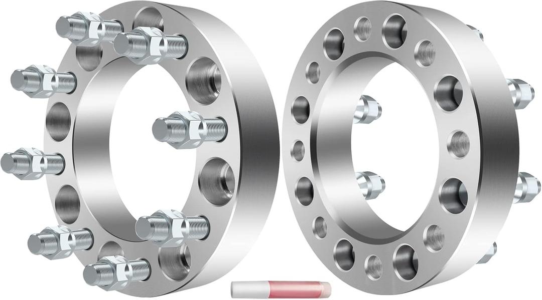 ECCPP 8x6.5 to 8x6.5 Wheel Spacers 1.5 inch 8x165.1 to 8x165.1 8 lug fit for Ram 3500 Dually 1994-2011 for Ford F-250 for ford F-350 1988-1998 for Econoline E-250 1992-2012-2PCS