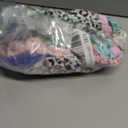 Fruit of the Loom Girls' Tag Free Cotton Brief Underwear Multipacks, Brief-20 Pack-White/Stripes/Animal Print, 8 S