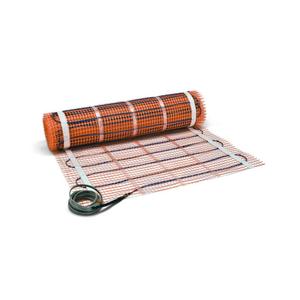 SunTouch TapeMat Electric Under Floor Heating Mat with 1/8" Thick Cable, Open-Weave Orange Mesh, 25 Sq Ft (12.5' x 2'), 120V, Commercial and Residential, Installs Beneath Tile, Stone, Laminate SunTouch TapeMat Electric Under Floor Heating Mat with 1/8" Thick Cable, Open-Weave Orange Mesh, 25 Sq Ft (12.5' x 2'), 120V, Commercial and Residential, Installs Beneath Tile, Stone, Laminate