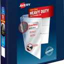 Avery Heavy-Duty View 3 Ring Binder, 1.5" One Touch EZD Rings, 1 Navy Blue Binder (79805)