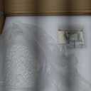 Acrylic Corner Shower Stool for Shaving Legs 11.42" D X 11.42" W X 14.37" H, Triangle Shower Foot Rest with Storage Shelf, Heavy Duty, for Inside Shower (Water Ripple Texture)