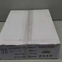 Modern LED Ceiling Light, Dimmable LED Chandelier Black Flush Mount Ceiling Lights, Remote Control Acrylic Ring Ceiling Lamp Fixture for Living Room Dining Room Bedroom, 8H-FANG-BL-04