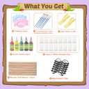 Amazon.com: Col-Pary DIY Magic Wand Making Kit, Painting Art Craft Set, Wizard Glasses for School Activities Supplies,Kid Gift,Student Rewards,Magic Birthday Party,Halloween Dcor, 63 PCS in All : Toys & Games