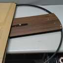 24 inch Wall Clock, Large Wall Clocks for Living Room, Decorative Metal Round Clock Battery-Operated Silent Non Ticking Retro Rustic Arabic Numerals Analog, Bronze Minimal Numberless