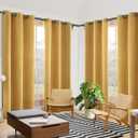 Heavy Duty Corner Window Curtain Rods 36 to 72 Inch, HOTOZON 1 Inch Telescoping Single Drapery Rod, Black, End Cap Finials