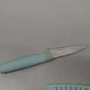 Non-Stick Straight Paring Knife with Safety Sheath, Green