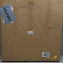 20" Rustic Wooden Serving Tray - Extra Large Round Ottoman Table Tray for Farmhouse Decorative Oversized Coffee Table Trays Living Room Kitchen Counter Breakfast Brown