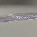 Frameless Shower Door Bottom Seal for 3/8" (10mm) Thick Glass, 36" Long, Clear Vinyl, No Adhesive Required, Stops Leaks