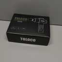 TOLOCO Massage Gun, Deep Tissue Back Massage for Athletes for Pain Relief, Percussion Massager with 10 Massages Heads & Silent Brushless Motor, Valentines Day Gifts for Him Her, Black