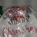 Merry Christmas Wreath Welcome Sign for Front Door, 11.8 inch Wooden Merry Christmas Sign for Holiday Rustic Farmhouse Front Door Porch Wall Window Outside Decorations (Merry Christmas-White)