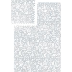 Premium Exercise & Baby Foam Play Mats - Stylish & Large Non-Toxic Puzzle Floor Mat - 6 Tiles - Spacious 6ft x 4ft - Peel-Resistant Reinforced Ver. - Soft, Thick, Waterproof - Tranquil Gray