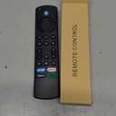 Replacement Voice Remote Control for All-Insignia-FireSeries & TV Stick(2nd/3rd Gen/4K Select/Plus/Lite/4K Max)/NS-RCFNA-21 Remote for Pioneer/Hisense/Omni-FireSeries Smart TV 3rd Gen and Cube (Dark)