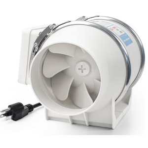 Voltset 4 Inch Duct Fan, Inline Ventilation Exhaust Fan, 280 CFM Duct Intake High Efficiency Air Fan for Vent Bathroom, Kitchen, Grow Tent, Hydroponics, 3D Printer
