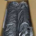 ProsourceFit Acupressure Mat and Pillow Set for Back/Neck Pain Relief and Muscle Relaxation (Large, Black/Black)