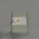 Cute Wallets for Teen Girls, Aesthetic Coquette Trifold Womens Small Wallet with Card Holder ID Window (Green Flower)