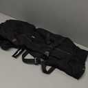 Dog Raincoat with Harness for Medium and Large Dogs, Adjustable Waterproof Dog Rain Jacket,Reflective Rainproof Puppy 4 Legs Raincoat-Black,4XL