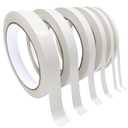 SmaringWing Double Sided Tape for Crafts, 6 Rolls Multi-Size Double-Sided Adhesive Tape for Arts, Photography, Gift Box, Scrapbooking, Card Making, Paper Backing (5mm/ 6mm/ 8mm/ 10mm/ 12mm/ 15mm)