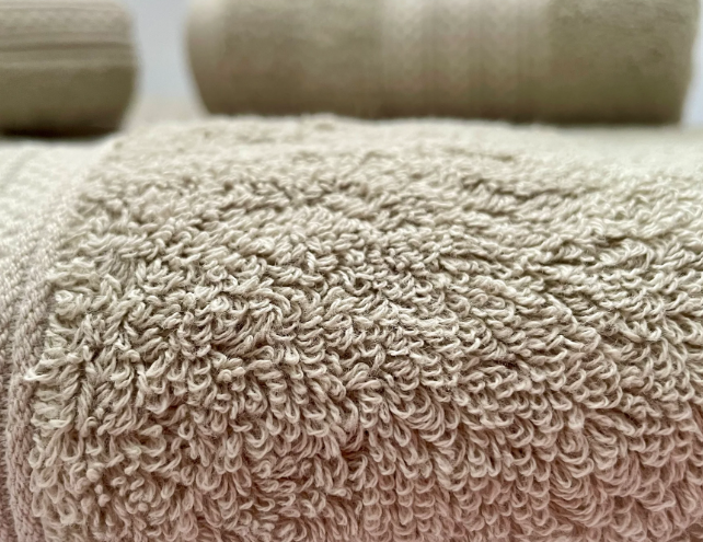 2Pc Bathroom towel, Brown 