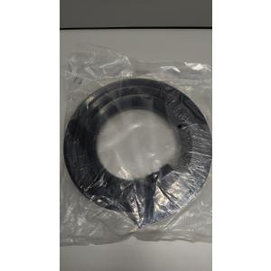 1/2" High Collapsible Shower Threshold Water Dam Barrier 67" Shower Water Stopper Barrier Shower Splash Guard For Walk In Shower Water Guard Suitable For Bathrooms Kitchens To Block Water Flow Black