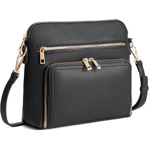 Crossbody Purses for Women Purse with Built in Wallet Rfid Crossbody Bag