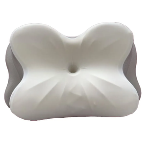 Odorless Cervical Neck Pillow, Memory Foam Neck Support Pillow for Neck Pain Relief, Adjustable Contour Neck Pillow with Breathable Cover