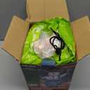 7Ft Christmas Inflatables Snowman Built-in Music Box & Rotating Colorful LED Lights, Christmas Inflatable Decoration Outdoor Blow Up Yard Decoration Snow Man for Holiday Party Xmas New Year