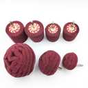 7 PCS Non Woven Abrasive Buffing Wheels Drill Attachment, Scouring Pads Wheel with 1/4" Shank for Polishing Mirror Stainless Steel Copper Aluminum Wood Wares 320 Grit