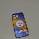 Compatible with iPhone 15 Pro Max Phone Case, Shockproof fit Steelers Fans Silicon Phone Case, Military Grade Drop Protection Anti-Slip and Anti-Fingerprint for Man Women Gift