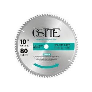 OSTTE 14-Inch Miter Saw Blades 80-Tooth, Circular Saw Blade, Woodworking Saw Blades for Table Saw, 1 Inch Arbor, 1 Pack