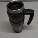 THERMOS Stainless King Vacuum-Insulated Travel Mug with Handle - 16oz, Army Green - Thermos Tumbler for Hot & Cold Drinks - Leak-Proof & Sweat-Proof Stainless Steel Coffee Mug with Lid for Commuting