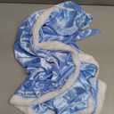 Girls Dress Up Hodded Cape Toddler Costume for Princess Cloaks (3-4T, Blue)