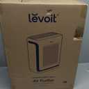 LEVOIT Air Purifiers for Home Large Room Up to 1875 Ft with Washable Pre-Filter, AHAM VERIFIDE, Air Quality Monitor, HEPA Sleep Mode for Allergies, Pet Hair in Bedroom, Vital 200S-P, White