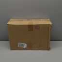 4 Pack 2 Liter/68 oz Square Glass Pitcher with Lid, Classic Stripes Water Pitchers with Handle for Fridge, Large Jug for Iced Tea, Coffee, Borosilicate Glass Carafe for Hot/Cold Brew Drink, Gold