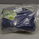 Matthew Cleaning 24'' Industrial Strength Cotton Dust Mop Refill Washable Replacement Heads for Residential & Commercial Use Fit Standard Dust Mop Frames, Hardwood, Laminate, Concrete Floors 3 Pack (Blue)