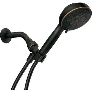 Moen Hydro Energetix Mediterranean Bronze Single Function Handheld Shower Head, 200H0BRB