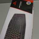 Redragon K503 Wireless Gaming Keyboard, 3-Mode (2.4G/BT/USB), RGB LED Backlit, Multimedia Keys, Fully Programmable Silent Membrane Keyboard with Wrist Rest for Windows PC Games (Black)