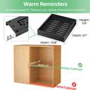 Kitstorack 2Pack Pull out Cabinet Organizer, 21" Deep, Heavy Duty Full-extension Slide out Drawers for Kitchen Cabinet, Roll out Shelf Storage with Nano Adhesive for Pots, Bathroom, Pantry,Home,Black
