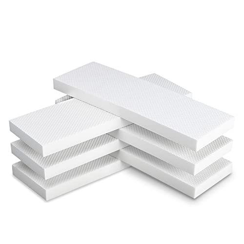 Garage Wall Protector 6 Pack Car Door Corner Edge Waterproof Bumper Guard Protector High Density Self Adhesive EVA Foam Pad for Parking Vehicle 11.8" x 3.9" x 0.8"