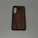 Carveit Wood Case for Galaxy S25 Case 2025 [Natural Wood & Black Soft TPU] Shockproof Protective Cover Unique Wooden Design Compatible with Samsung S25 (American Flag-Walnut)