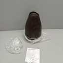 HealthSmart Essential Oil Diffuser, Cool Mist Humidifier and Aromatherapy Diffuser with 500ML Tank Ideal for Large Rooms, Adjustable Timer, Mist Mode and 7 LED Light Colors, Brown