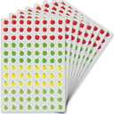 0.5 Inch Apple Stickers,Self Adhesive for Scrapbooking/Kid DIY Arts Crafts/Reward Stickers Teachers Sticker (Multicolored)