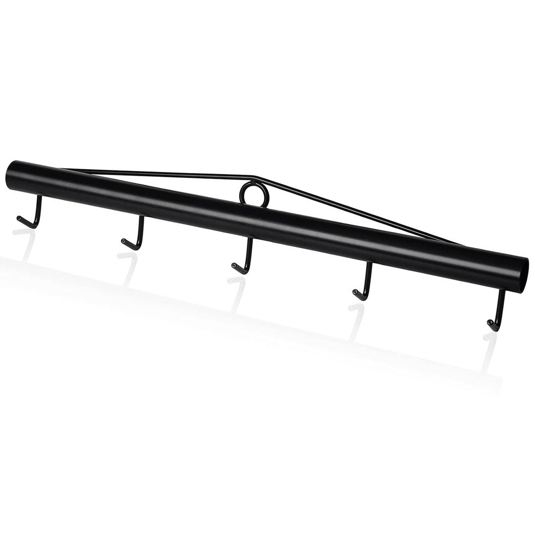 Chain Link Fabric Fence Stretcher,5-Thicken Hook Bar,31.5 Inch Woven Wire Stretcher,Fence Stretcher Tool,Steel,Black
