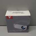 Mini Projector, iTJQ Portable Projector 1080P Supported for Indoor Outdoor Movies, Phone Projector Compatible with iOS/ Android, Laptop, TV Stick/ PS5, USB/HDMI/Type-C (Silver, VF370)